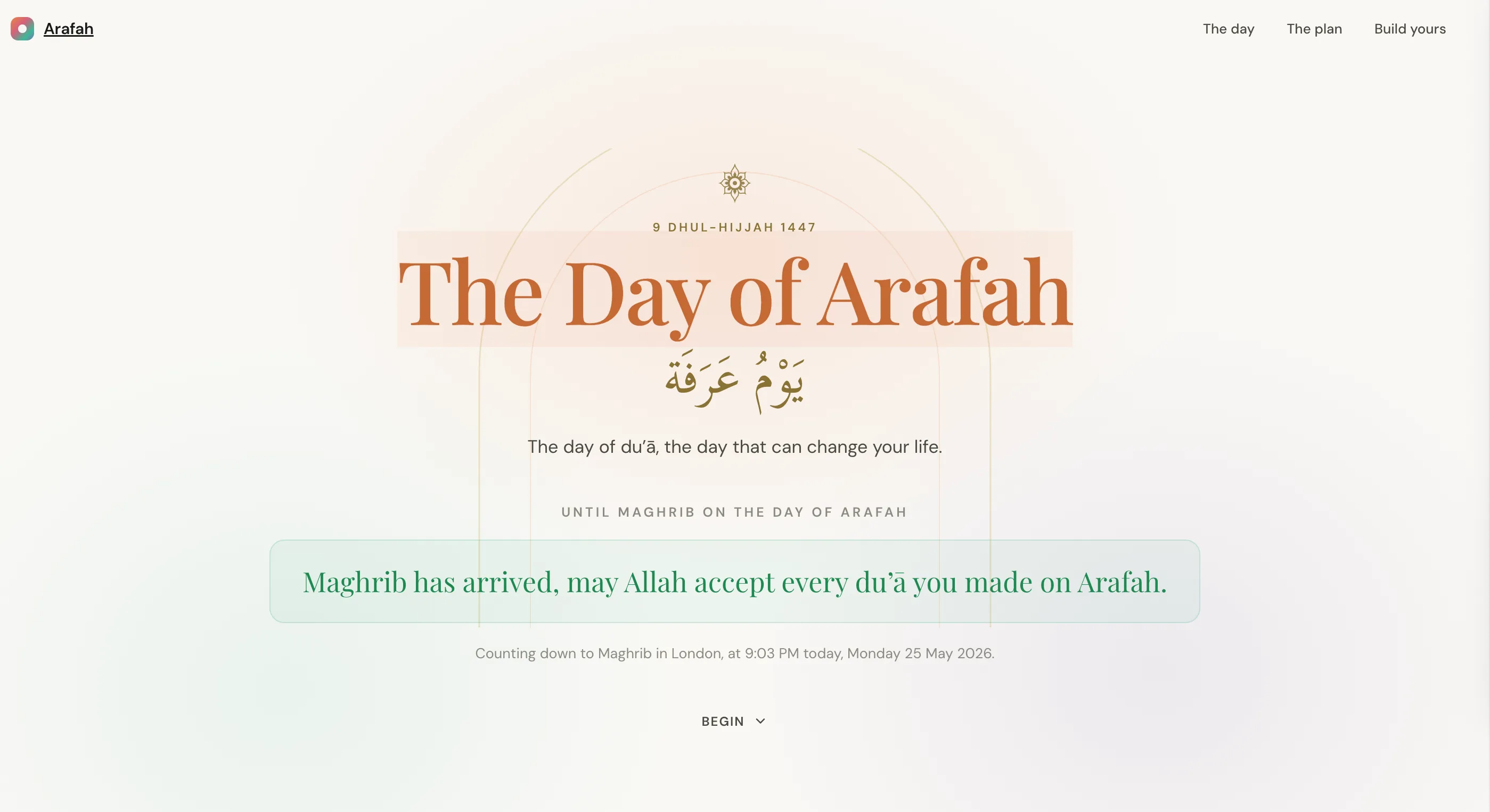 arafah netlify app logo