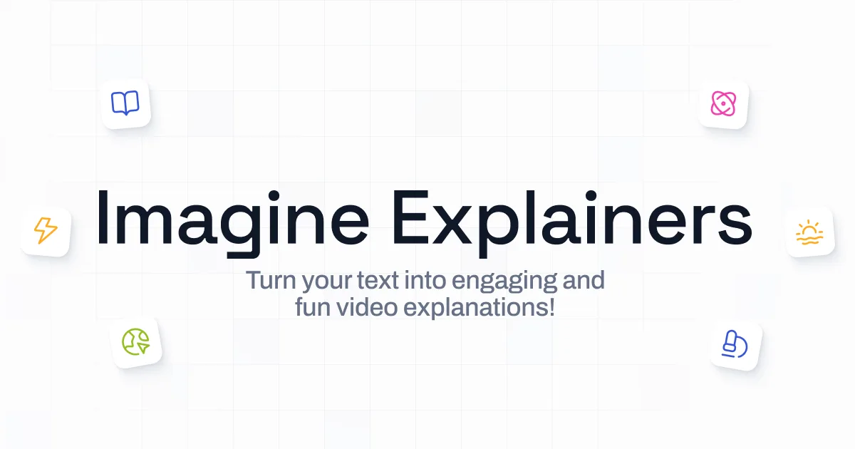 Imagine Explainers product preview