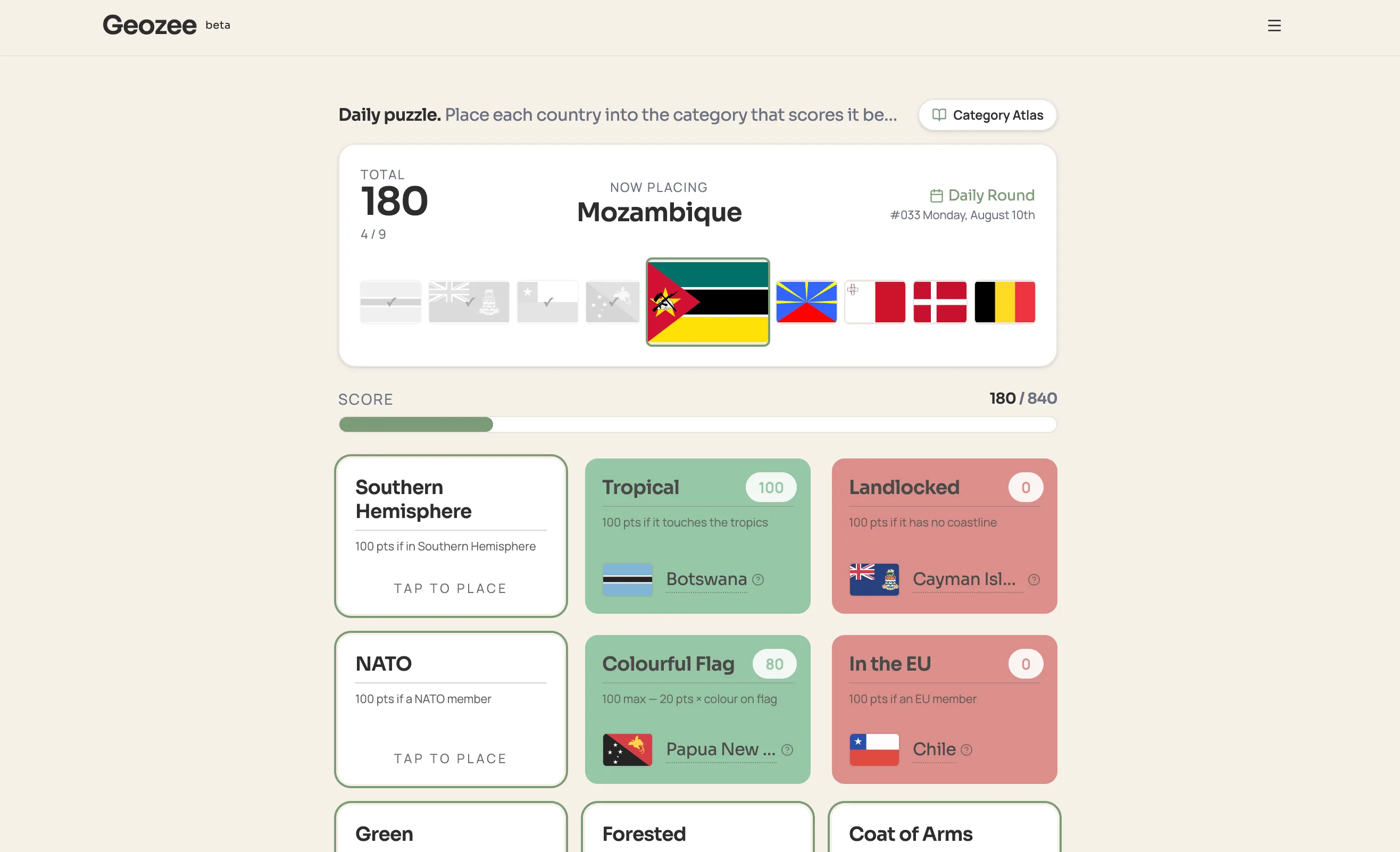Geozee product preview