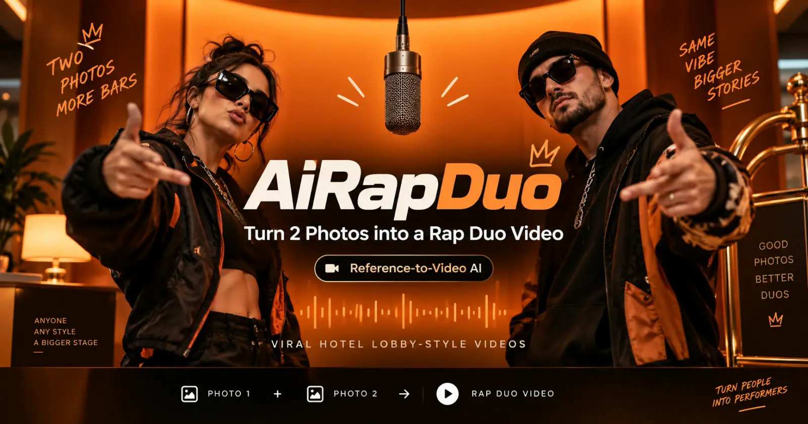 AI Rap Duo product preview