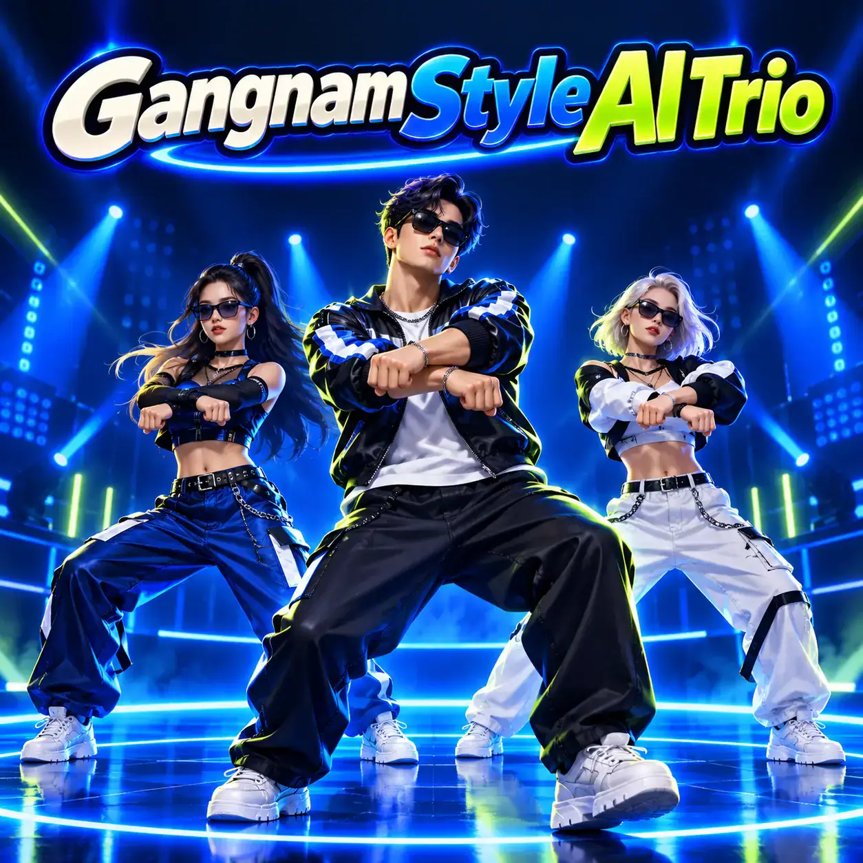Gangnam Style AI Trio product preview