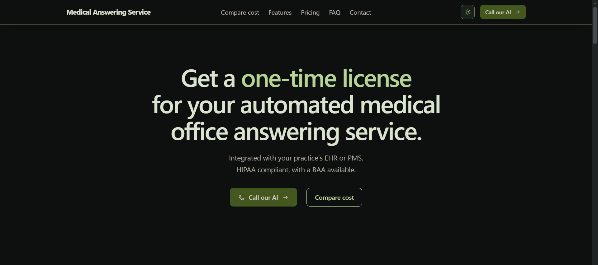 AI Medical Answering Service logo