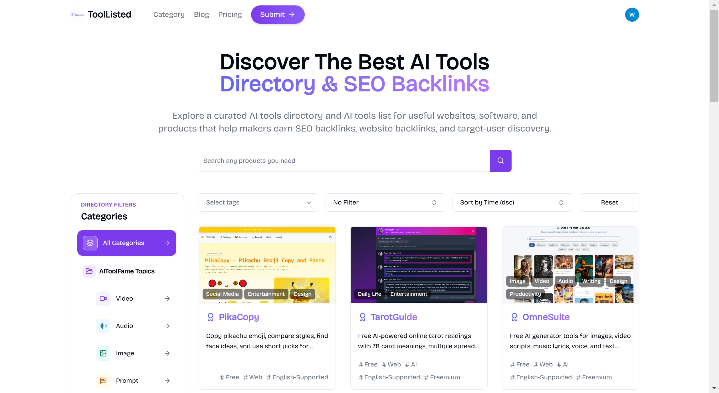 ToolListed product preview