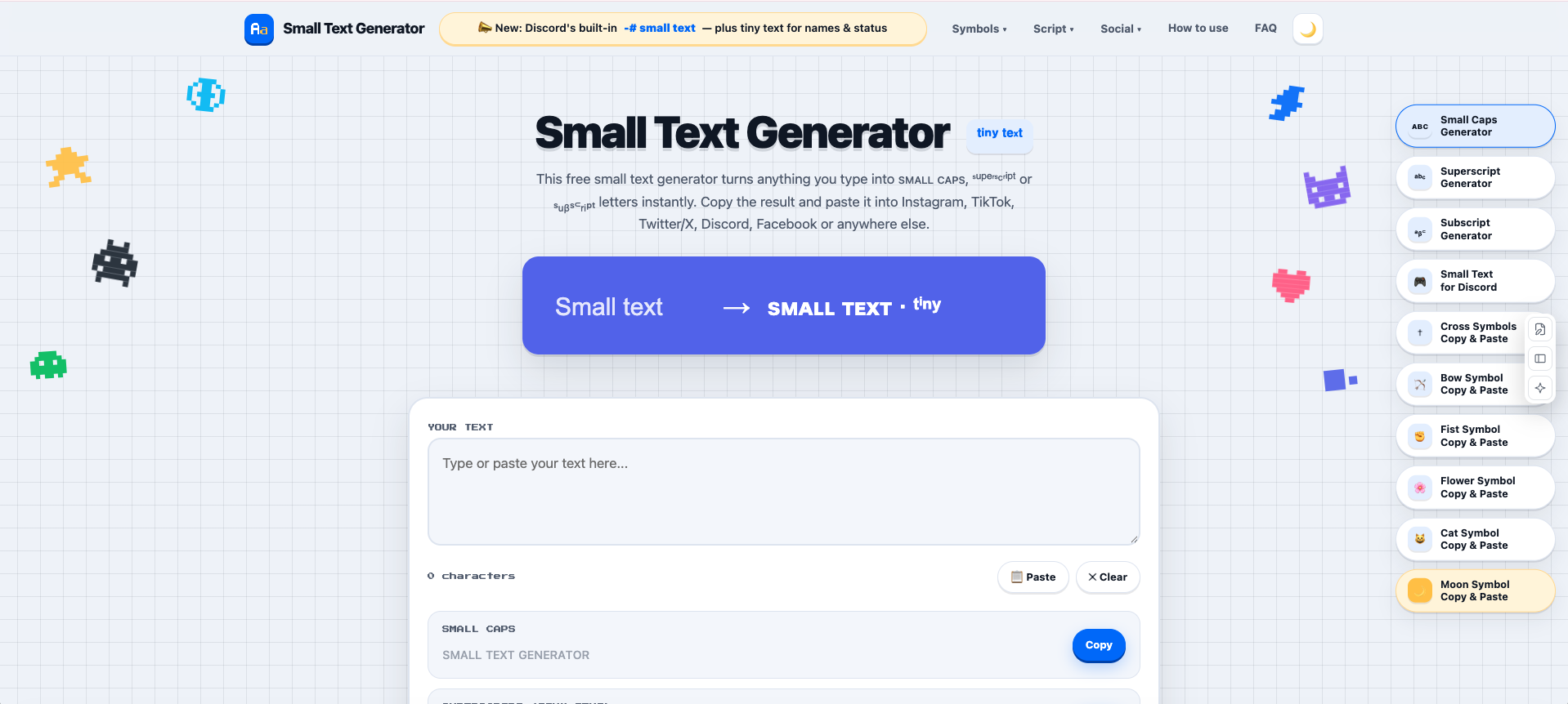 Mini Text Generator product preview