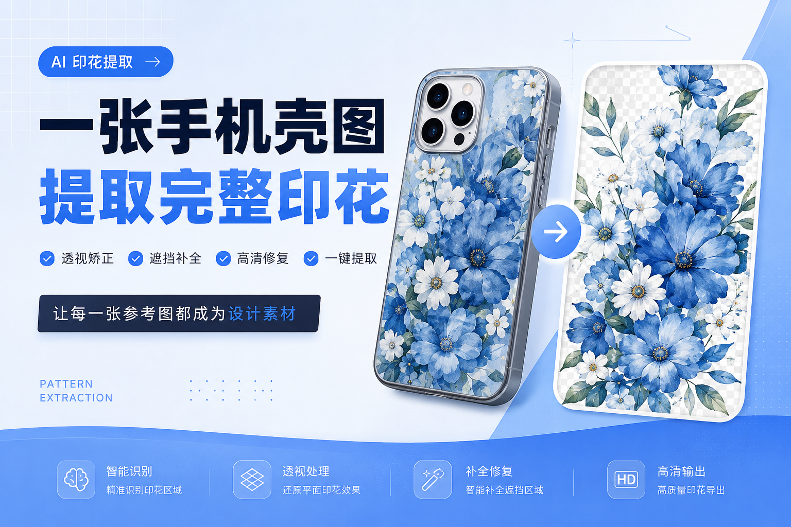 泡泡卡AI|AI印花提取工具 product preview