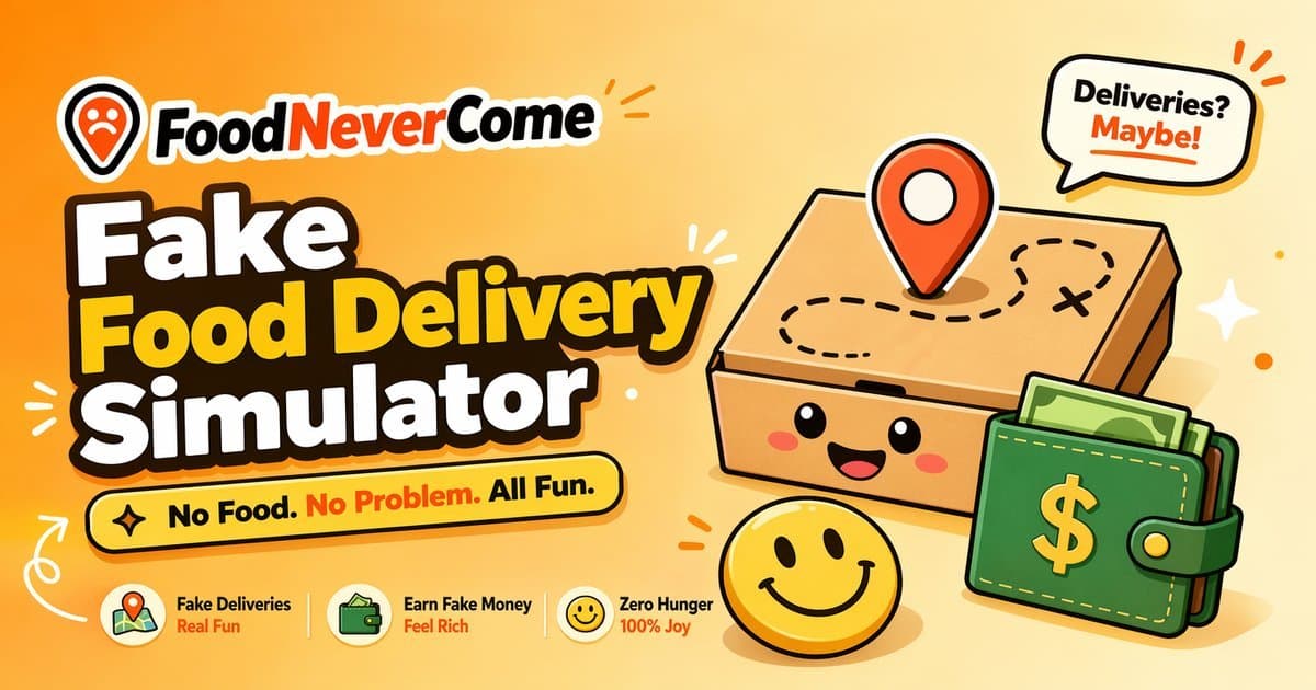 Food Never Comes logo