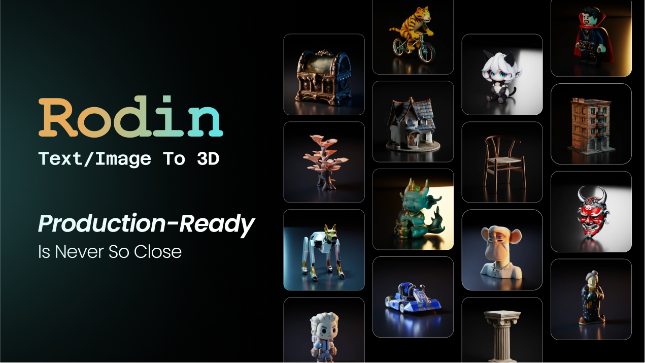 Hyper3D interface preview: Hyper3D